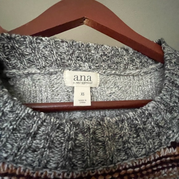 Striped A.n.a. Sweater - Picture 5 of 5